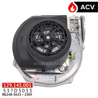 ACV 537D3033 fan RG148-3633 230V Prestige 75