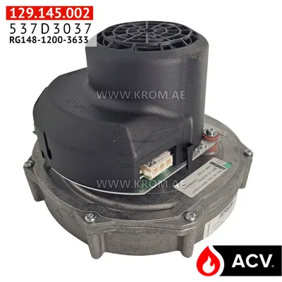 ACV 537D3037 fan RG148-1200-3633 + potentiom.