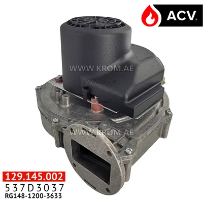 ACV 537D3037 fan RG148-1200-3633 + potentiom.
