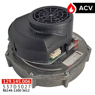 ACV 537D3027 fan RG148-1200-3612 without potent.
