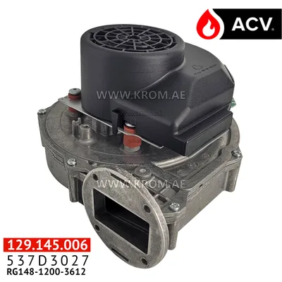 ACV 537D3027 fan RG148-1200-3612 without potent.
