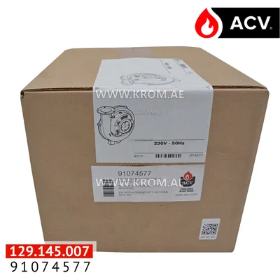 ACV 91074577 replacement kit fan torin 230V hip