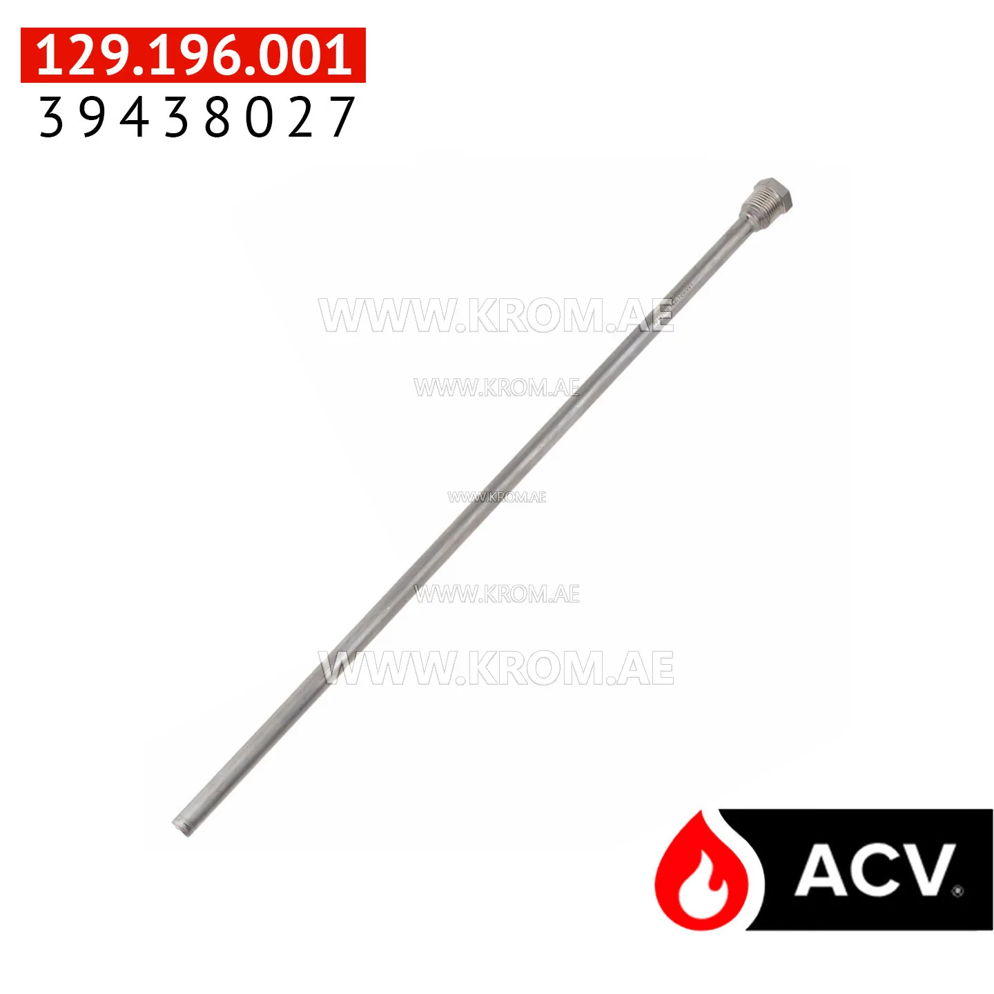 ACV 39438027 dry well sst 1/2x500