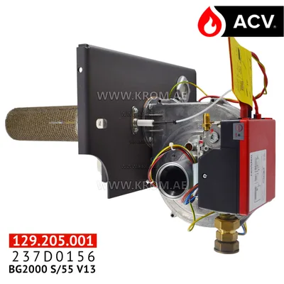 ACV BG2000 S/55 V13 gas block burner 237D0156