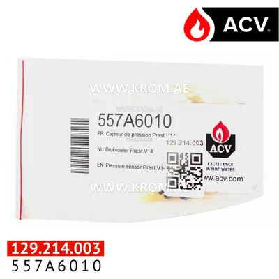 ACV 557A6010 pressure sensor Prestige v14
