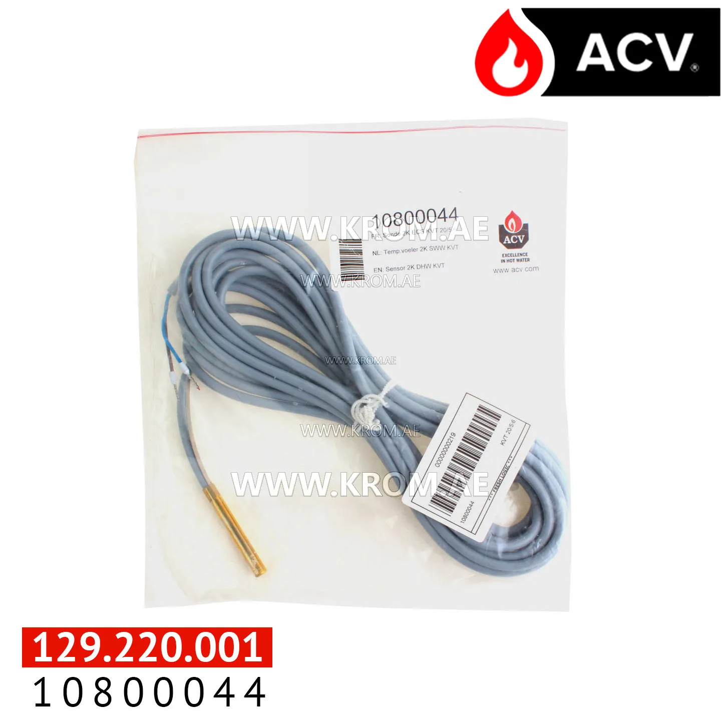 ACV 10800044 sensor 2K DHW KVT