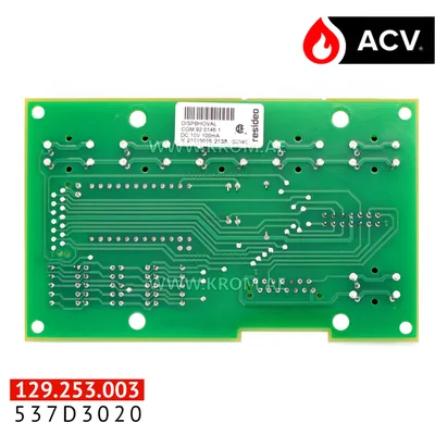 ACV 537D3020 printed circuit display for MCBA