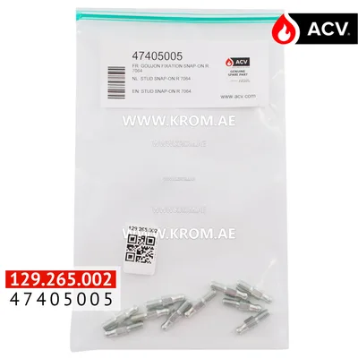 ACV 47405005 stud snap-on r 7064