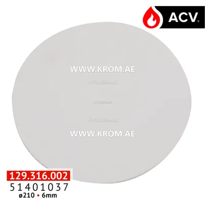 ACV 51401037 insulated keranap d210x6 burner DELTA G HRn