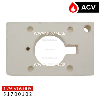 ACV 51700102 insulated burner door BG2000 DELTA pro-hm