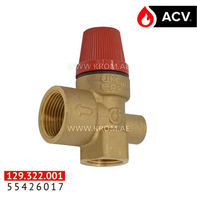 ACV 55426017 safety valve 3bar 1/2 50kw