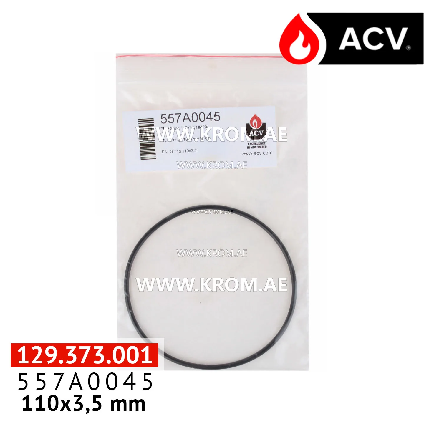 ACV 557A0045 o-ring 110x3,5