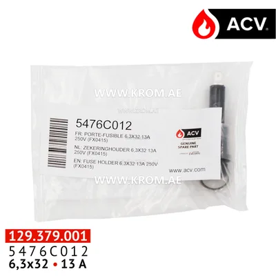 ACV 5476C012 fuse holder 6,3x32 250V (fx0415)