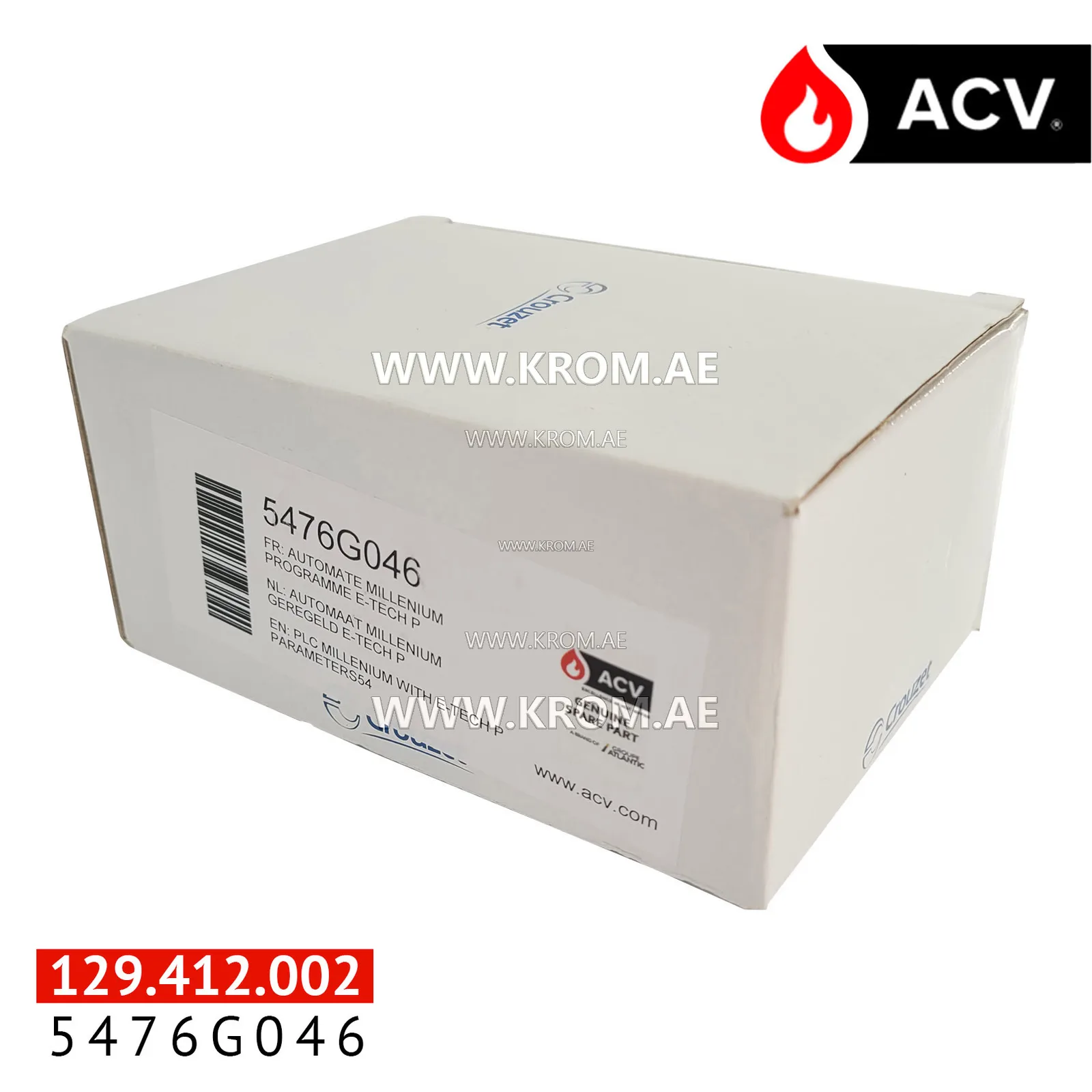 ACV 5476G046 plc millenium with E-Tech p parameters54
