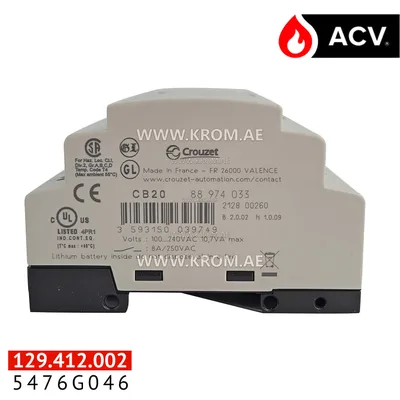 ACV 5476G046 plc millenium with E-Tech p parameters54