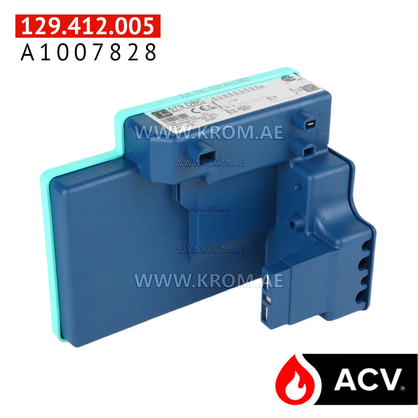 ACV A1007828 relay for valve (sit)0.577 dbc (.009)-v2