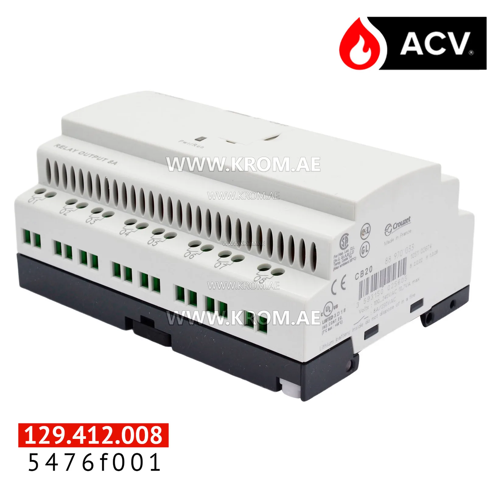 ACV 5476F001 plc millenium with E-Tech p parameters