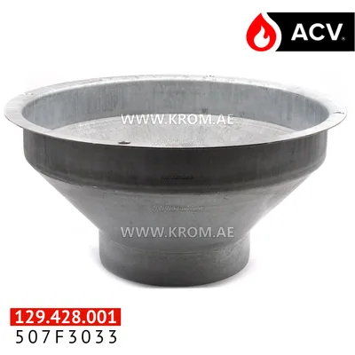 ACV 507F3033 flue hood 290->dn150 mm f45/hm