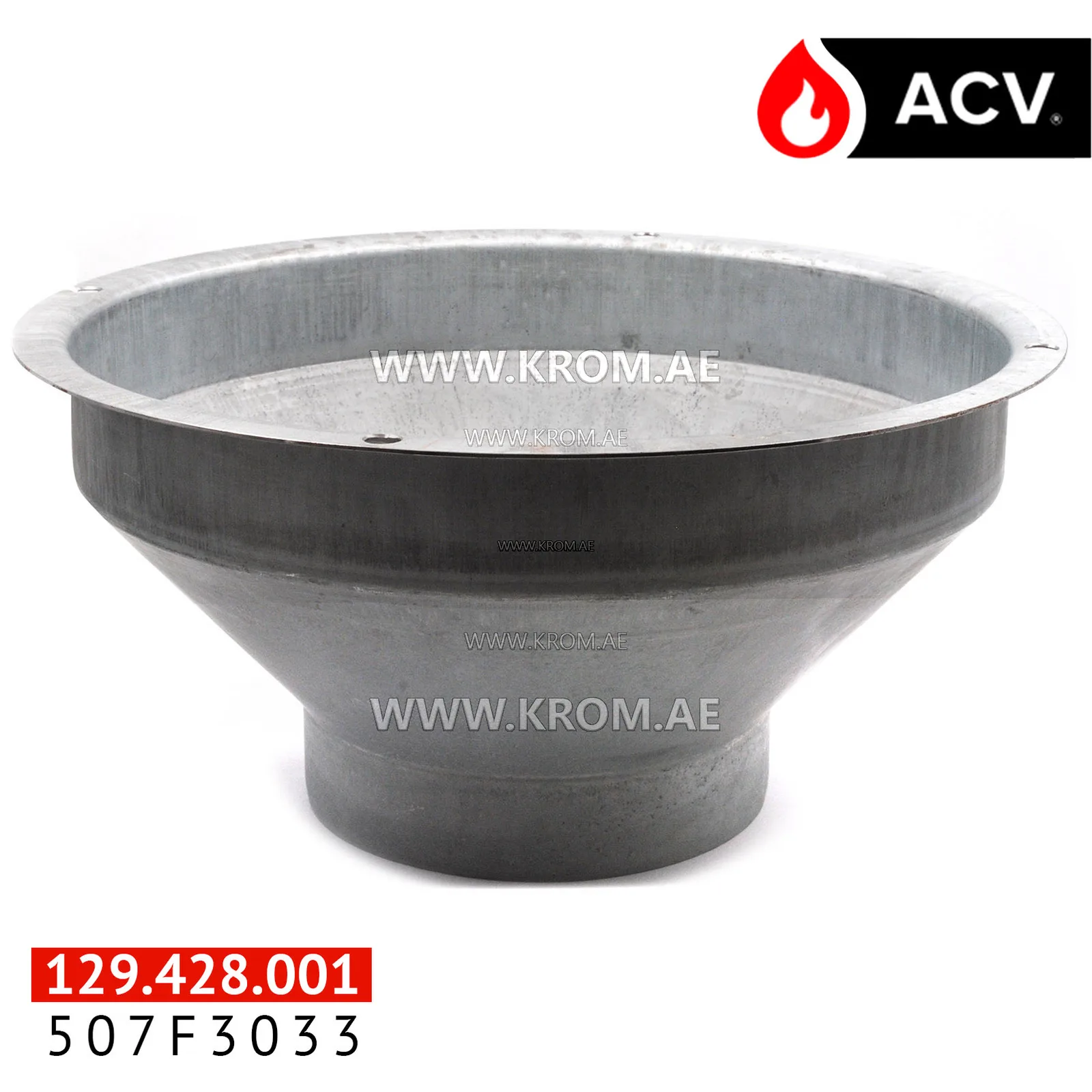 ACV 507F3033 flue hood 290->dn150 mm f45/hm