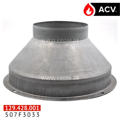 ACV 507F3033 flue hood 290->dn150 mm f45/hm