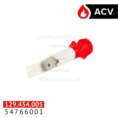 ACV 54766001 light red d10 230v