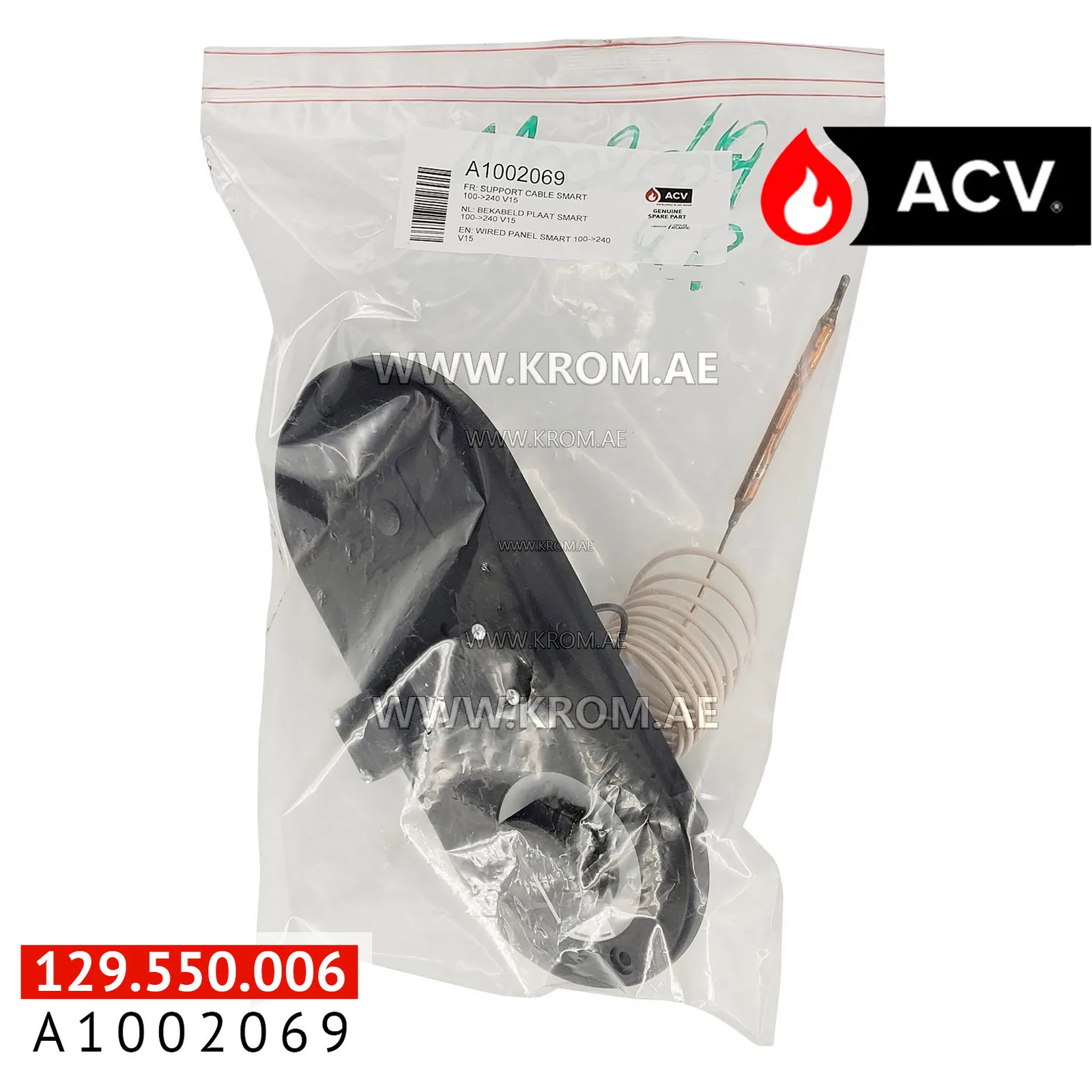 ACV A1002069 wired panel Smart 100->240 V15