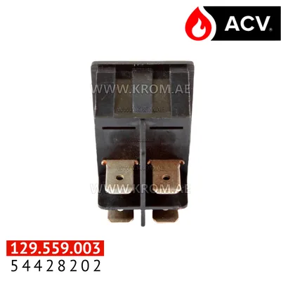 ACV 54428202 switch on/off, not illuminated