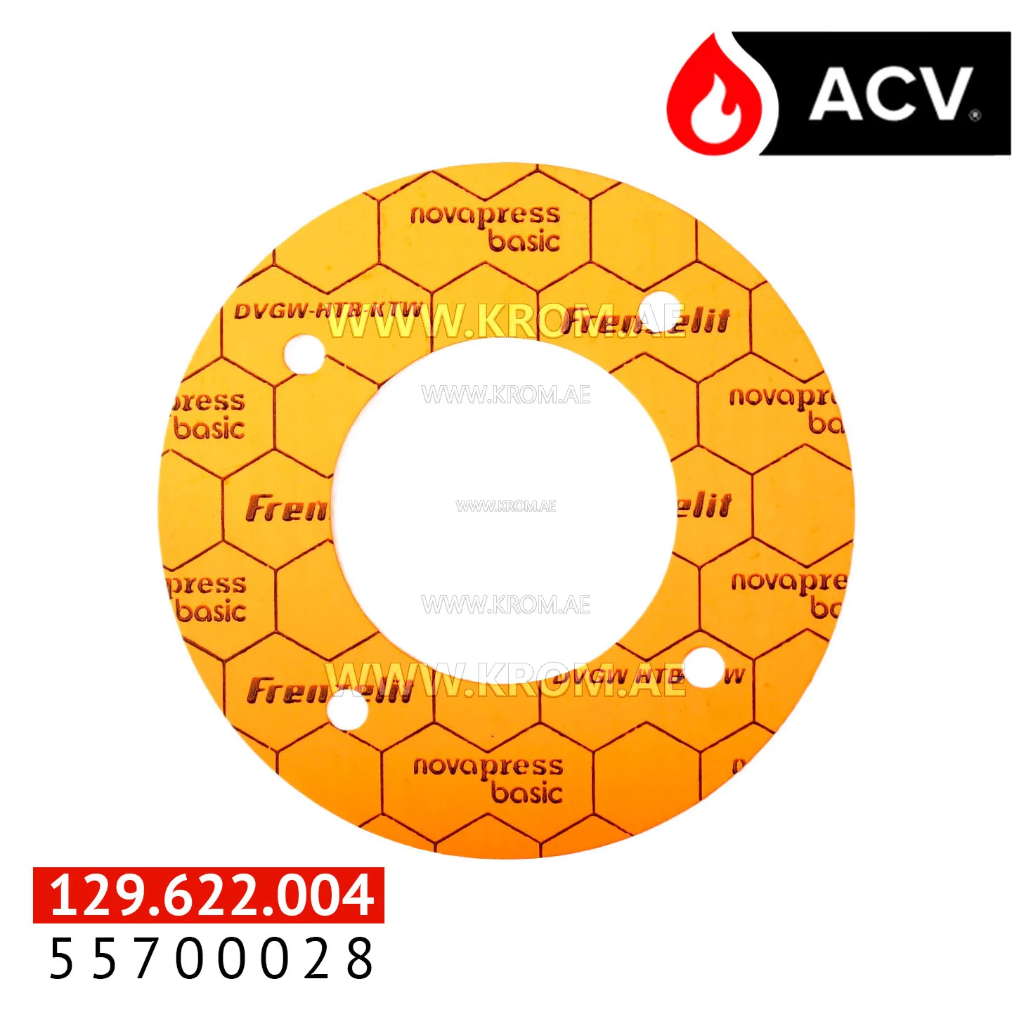 ACV 55700028 Dichtung für Brennerrohr BG2000 (o107x1mm)