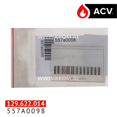 ACV 557A0098 gasket venturi-gas valve