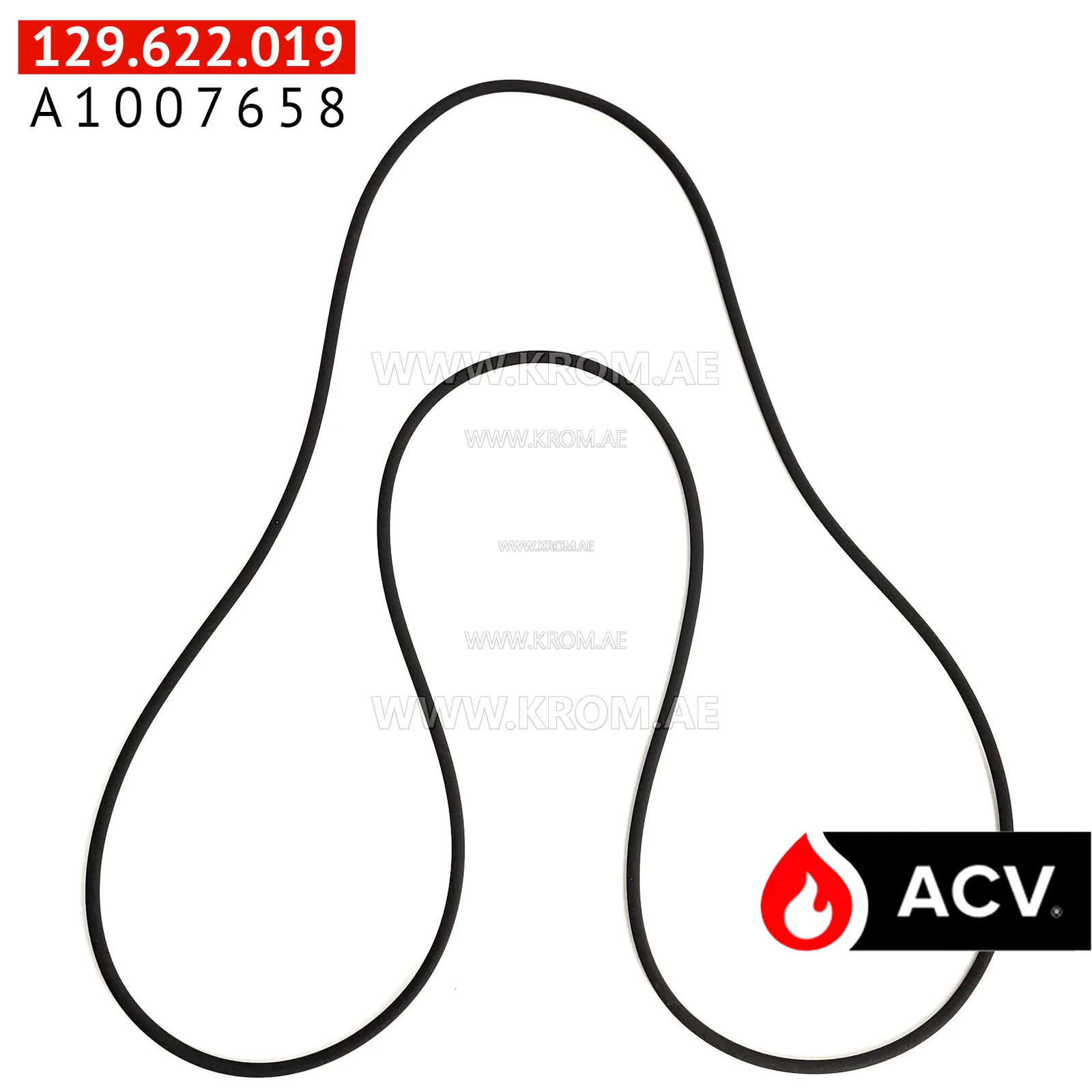 ACV A1007658 gasket viton HR22-24-28/24-hre28/24