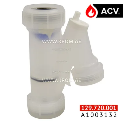 ACV A1003132 siphon wh50 w/ball+ring +seal