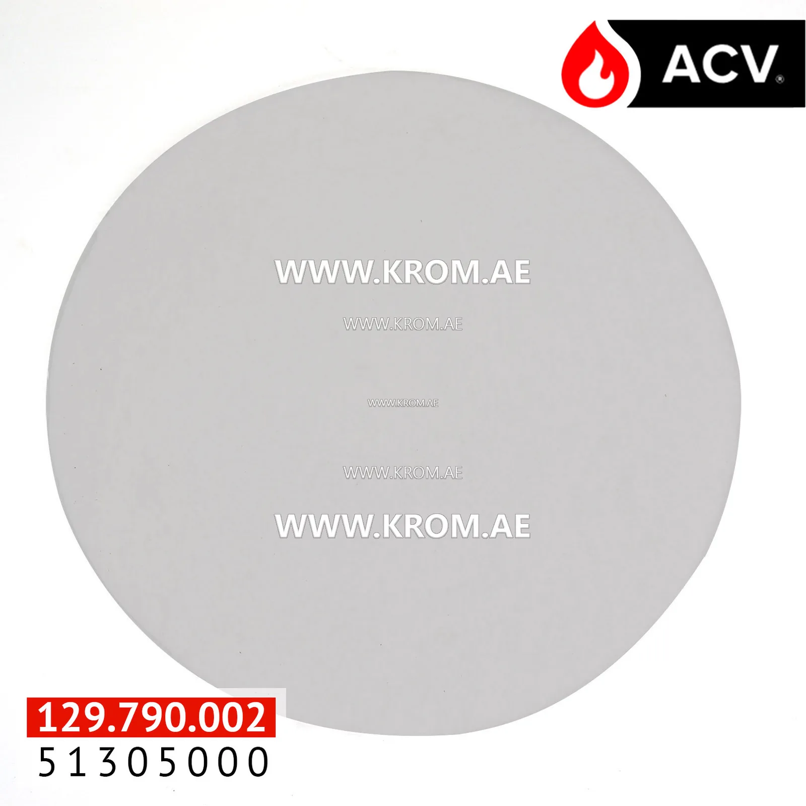 ACV 51305000 coperta isolante d430x13 - 128kg/m3