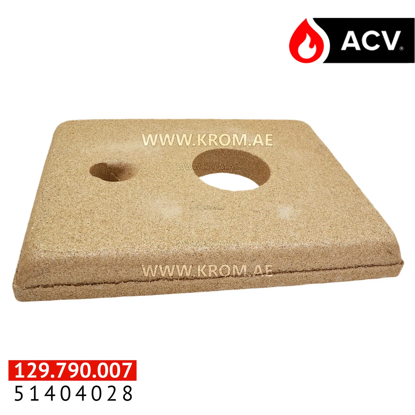 ACV 51404028 insulated brick door cu n0-1 415x319x50