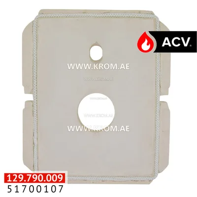 ACV 51700107 insulated burner door N-BNE1 (non-Eco)