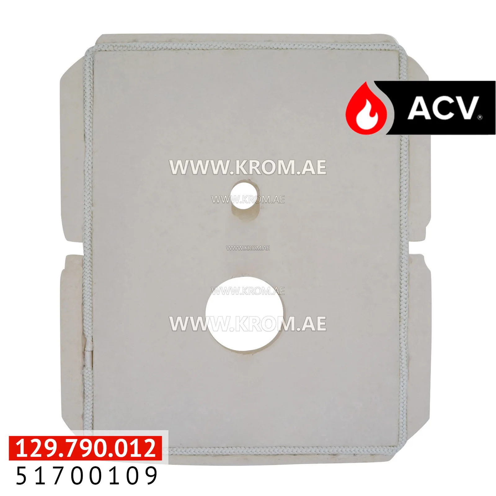 ACV 51700109 porta del bruciatore coibentata N-BNE3