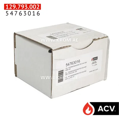 ACV 54763016 thermomanometer d40 mm capillary 3m