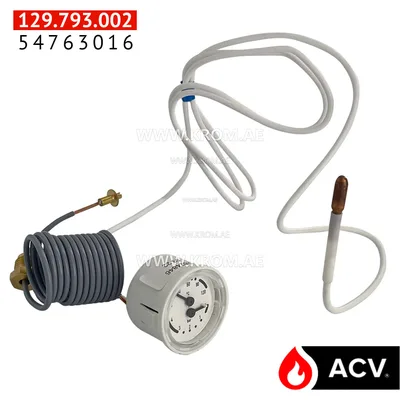 ACV 54763016 thermomanometer d40 mm capillary 3m