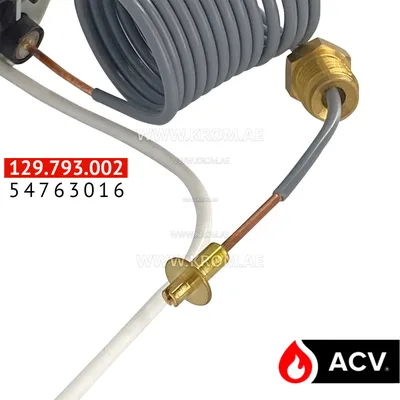ACV 54763016 thermomanometer d40 mm capillary 3m