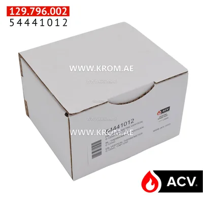 ACV 54441012 vertical thermometer 0-120C cap.1250