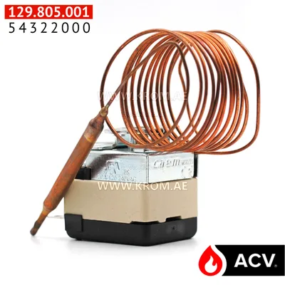ACV 54322000 thermostat 95C cap1610 bulb6 TU-L-DT
