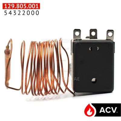 ACV 54322000 thermostat 95C cap1610 bulb6 TU-L-DT
