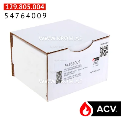 ACV 54764009 thermostat+reset 103C cap1500bulb6 ts-rm-dt