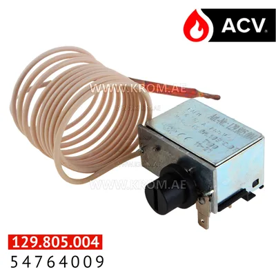 ACV 54764009 thermostat+reset 103C cap1500bulb6 ts-rm-dt