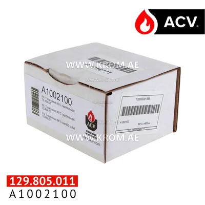 ACV A1002100 thermostat+reset 86C cap900 bulb6 ts-rm-dt