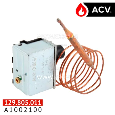ACV A1002100 thermostat+reset 86C cap900 bulb6 ts-rm-dt