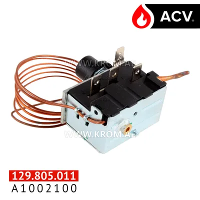 ACV A1002100 thermostat+reset 86C cap900 bulb6 ts-rm-dt