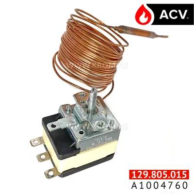 ACV A1004760 thermostat 10-85C cap3000 bulb6 TU-L-DT