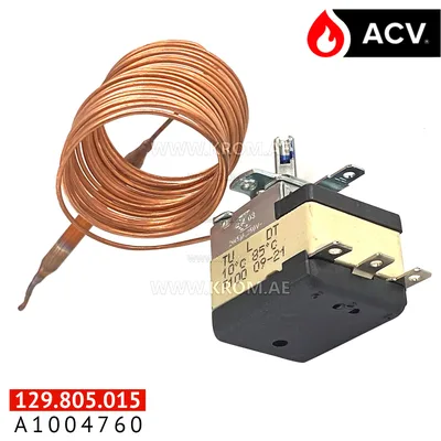 ACV A1004760 thermostat 10-85C cap3000 bulb6 TU-L-DT