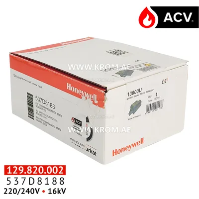 ACV 537D8188 ignition transformer ZT870 BG2000-s100