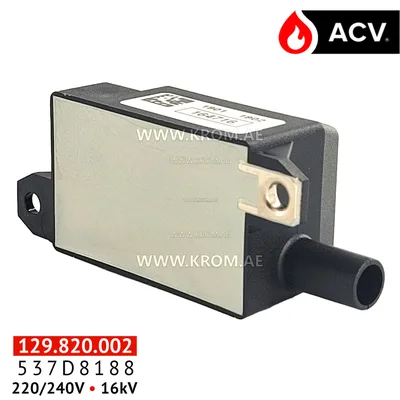 ACV 537D8188 ignition transformer ZT870 BG2000-s100